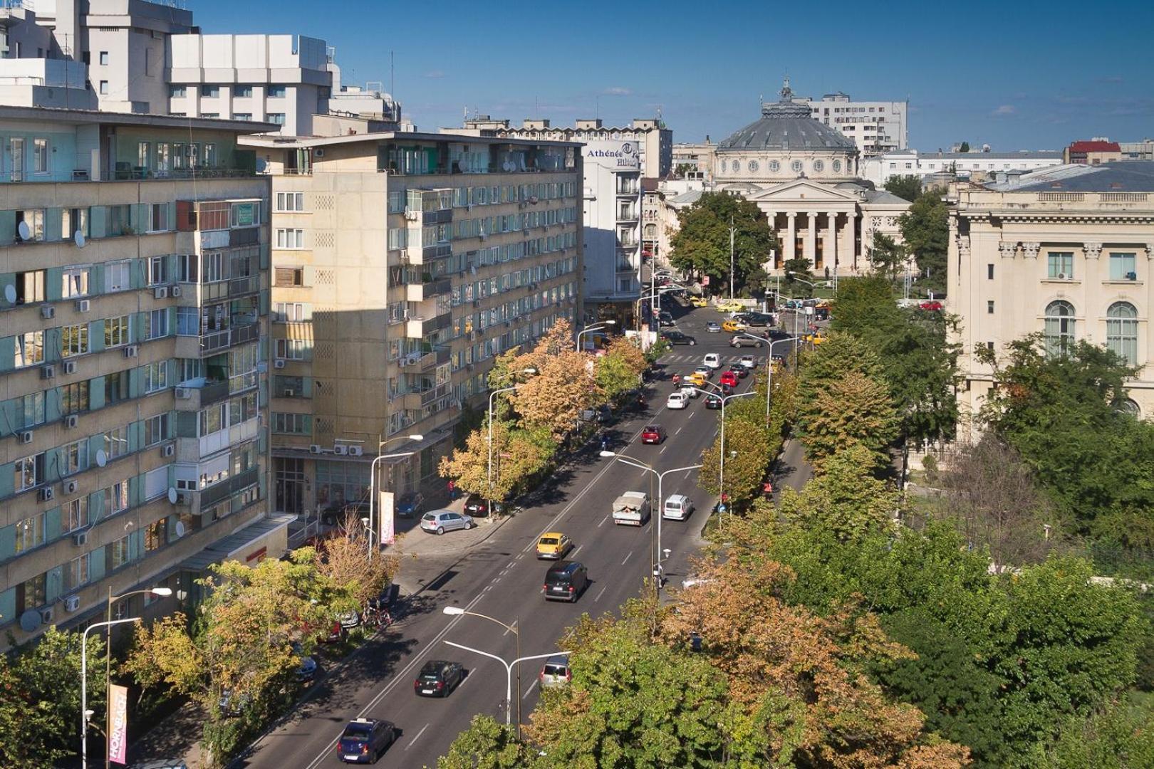 Athenaeum Wonderful View Flat Apartamento Bucareste Exterior foto